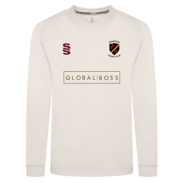 EDMONTON CC Blast Long Sleeve Cricket Sweater